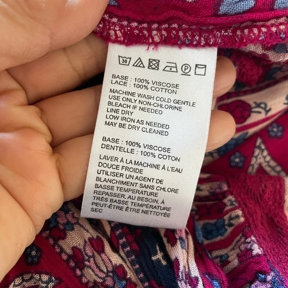New - Anthropologie motif top. 🪴Price is firm🪴 - Picture 5 of 5